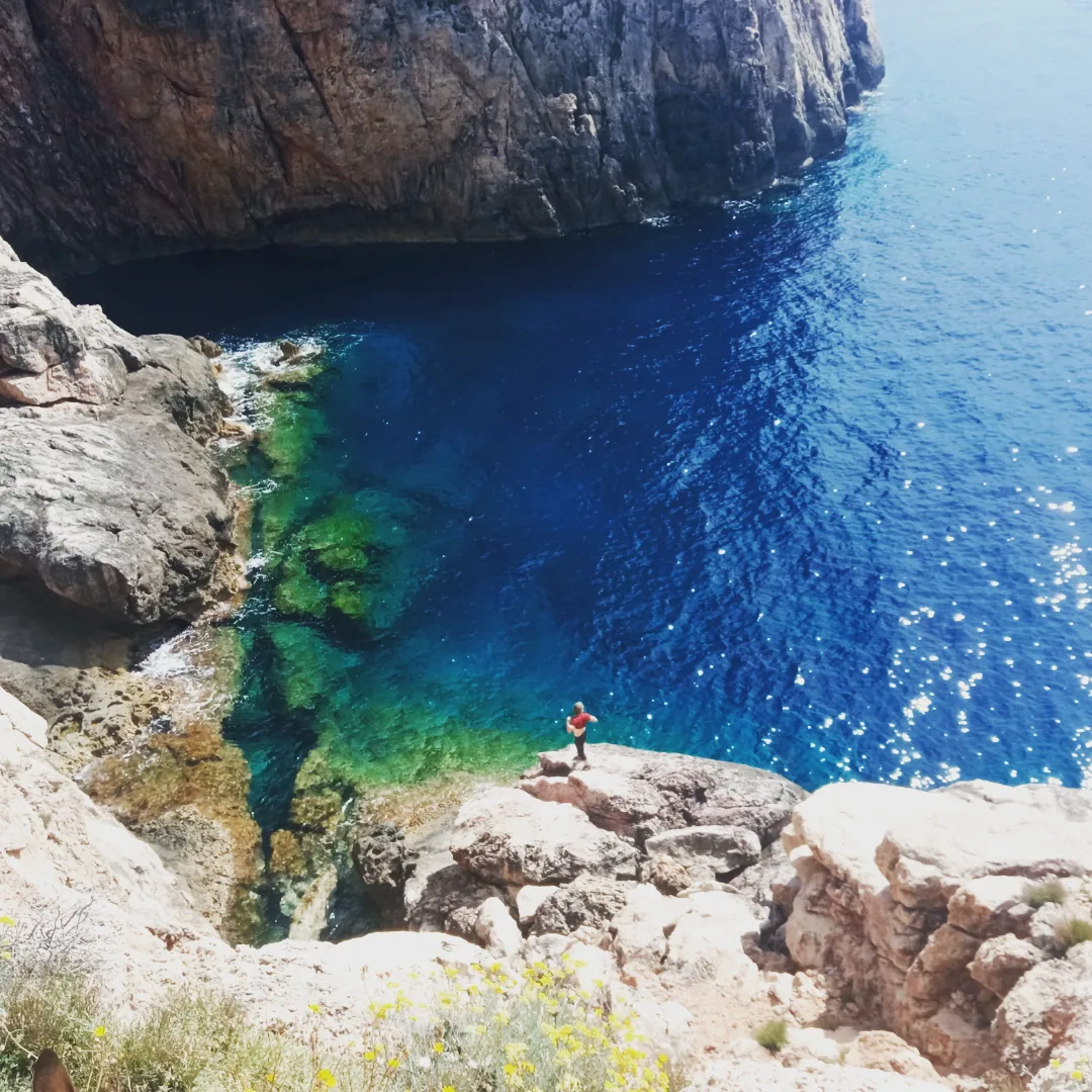 Senderismo en Cala Aubarca