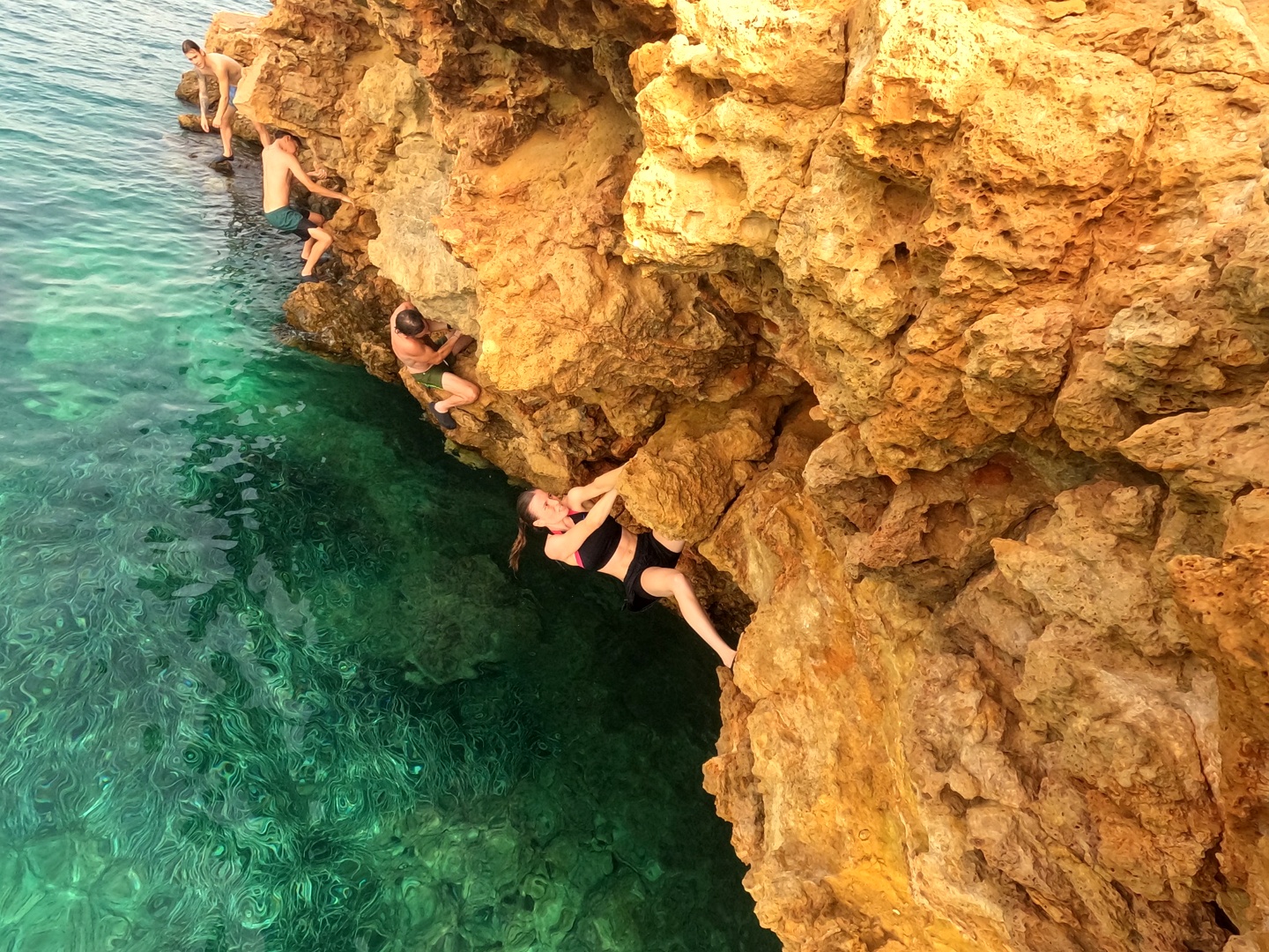 Escalada en Cala Comte