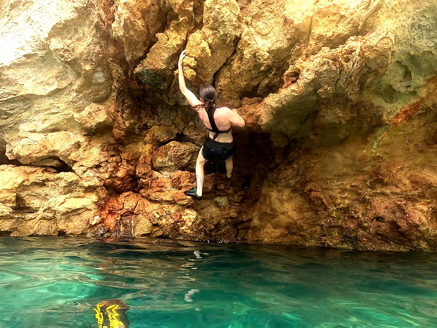 Escalada en Cala Comte